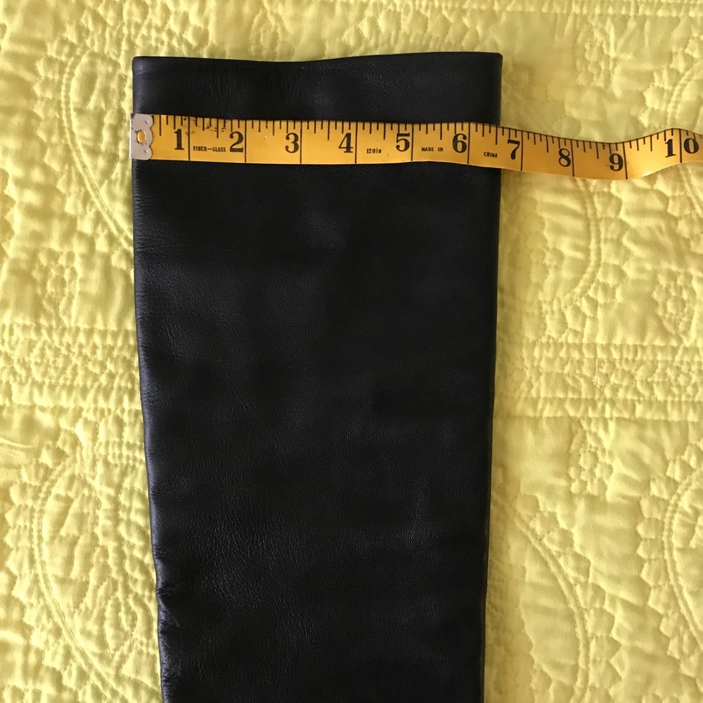 Stuart Weitzman Black crushable boots size 5.5 - Picture 7 of 7